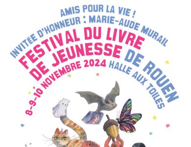 Festival du livre de jeunesse de Rouen 2024