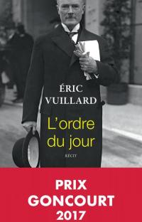 L'ordre du jour – Prix Goncourt 2017